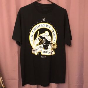 MENS Reebok Bos Bruins Thomas we trust